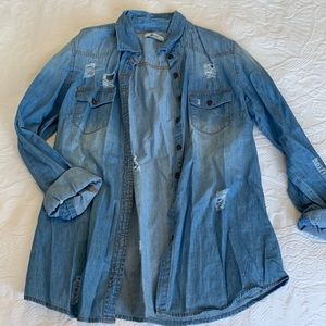 Denim Button up